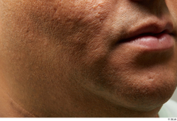 Face Mouth Cheek Skin Man Chubby Wrinkles Studio photo references